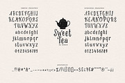 Sweet Tea: Handwritten Serif Font, a Handwritten Font by AnMark (Thumbnail 5 of 12)