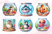 Sea Animals in Aquarium Sublimation, a Work Illustration by Dream Creation (Thumbnail 3 of 4)