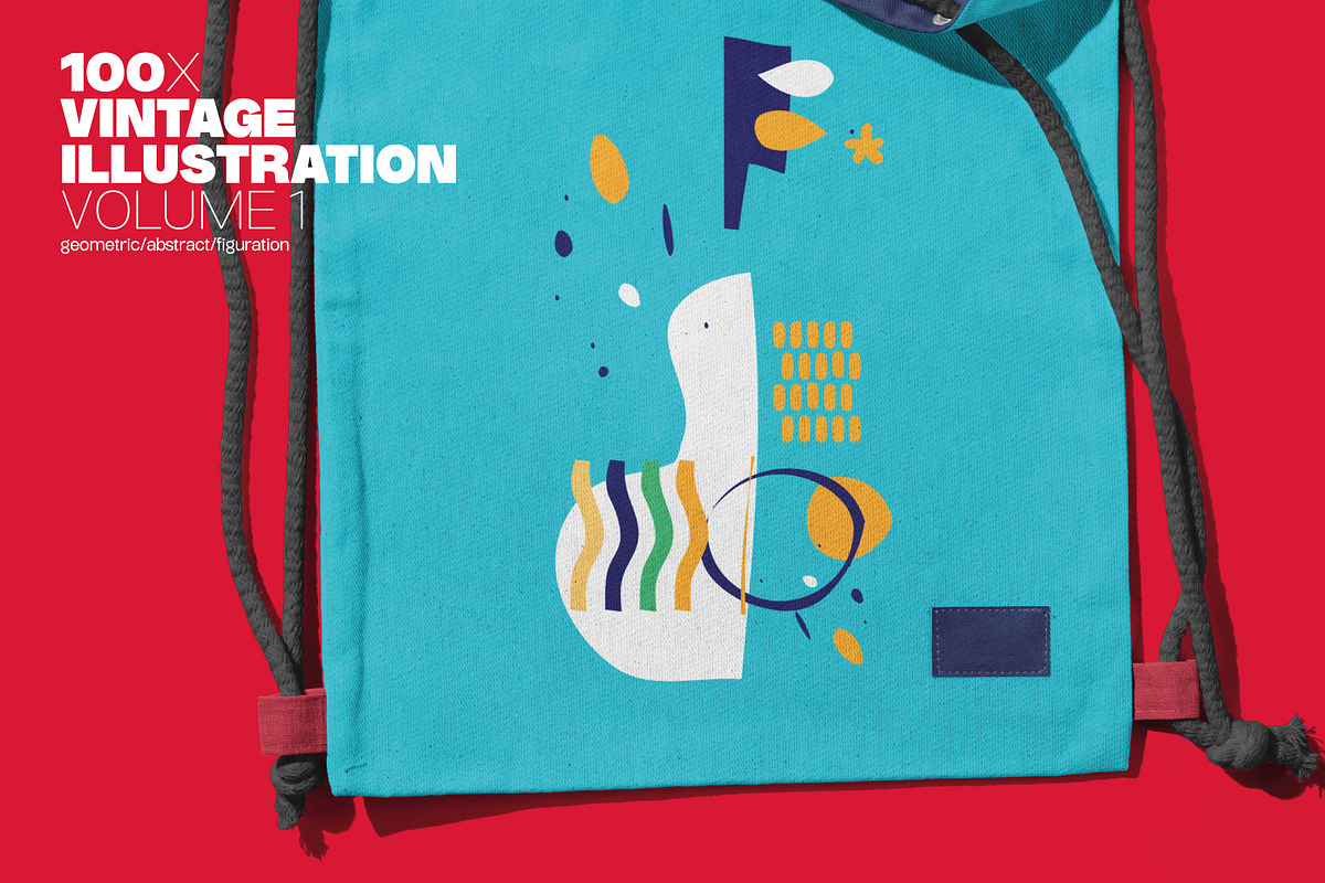 100x VINTAGE ILLUSTRATION - VOLUME 1, a Pattern Graphic by La Boite Graphique (Photo 5 of 7)