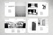 Black and White Portfolio Layout, a Brochure Template by McLittle Stock (Thumbnail 4 of 6)
