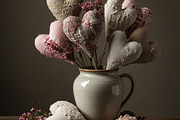 Rustic Bouquet of Linen Hearts, a Holiday Photo by IrinaCzaran (Thumbnail 2 of 2)