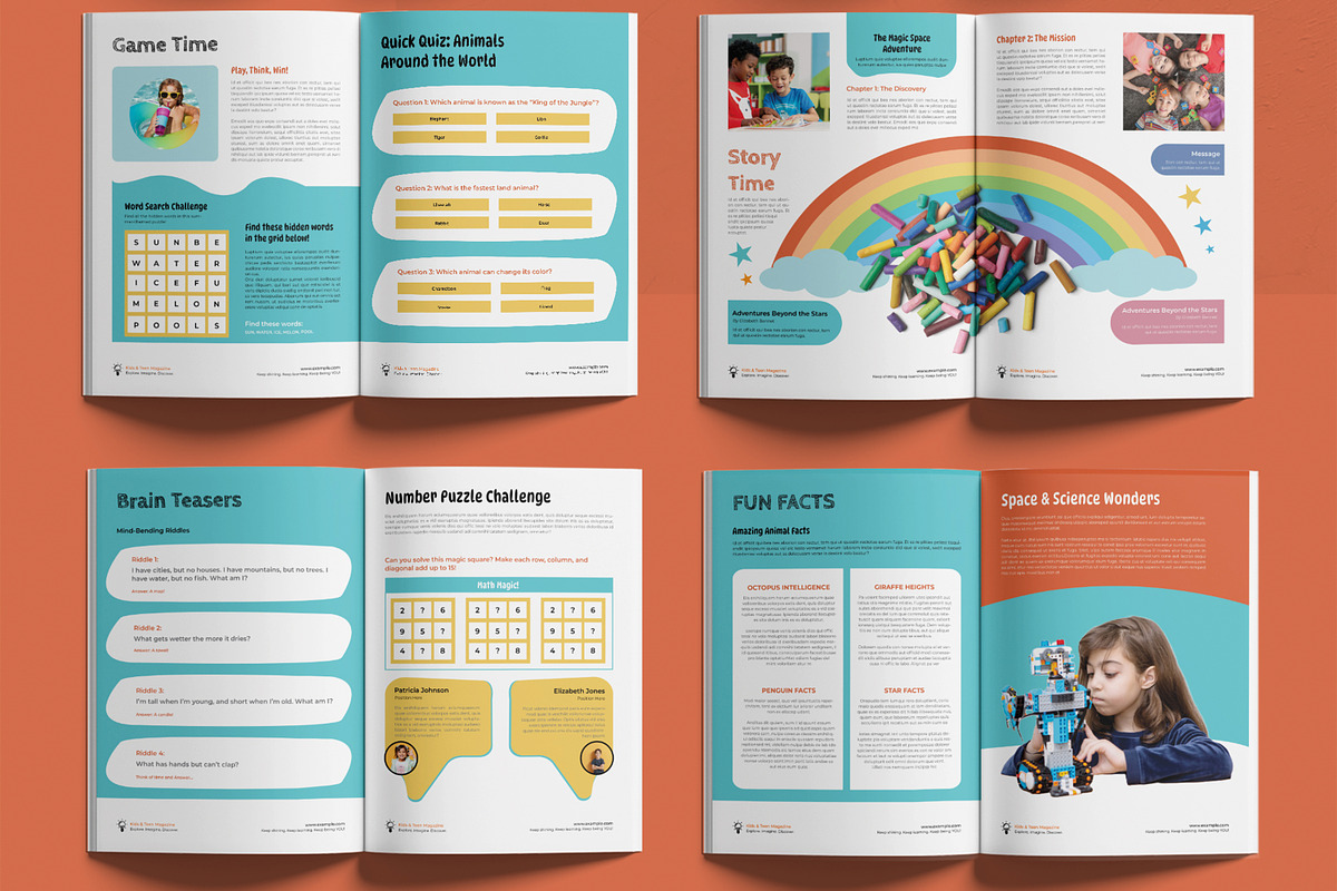 Kids and Teen Magazines preview 3