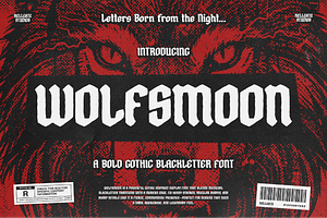 Wolfsmoon Bold Gothic Blackletter