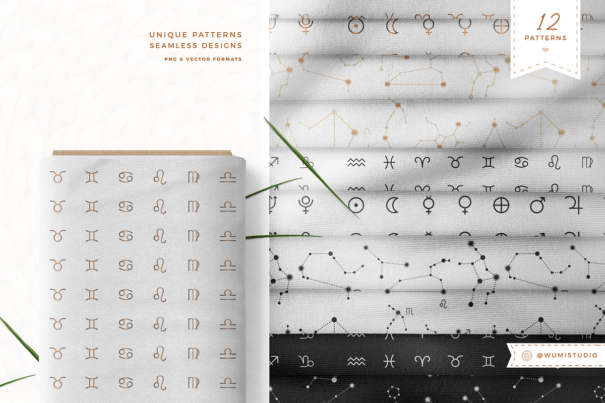 Zodiac Collection, a Decorative Illustration by Wumi Studio (Photo 12 of 15)