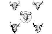 Bull vector logo 5, a Branding & Logo Template by AyyazMomin (Thumbnail 1 of 6)