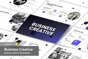 Bussiness Creative Google Slides, a Presentation Template by SquidPixey (Thumbnail 1 of 6)