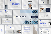 Pitch Deck Presentation Template, a Presentation Template by SlideStation (Thumbnail 1 of 10)