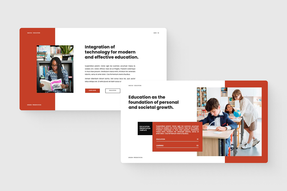 Education Google Slide Presentation, a Presentation Template by SquidPixey (Photo 2 of 6)