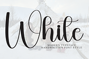 White, a Handwritten Font by FreshTypeINK (Thumbnail 4 of 8)
