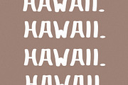 Hello Hawaii - Modern Font, a Sans Serif Font by Spark Studio Brushes (Thumbnail 6 of 7)