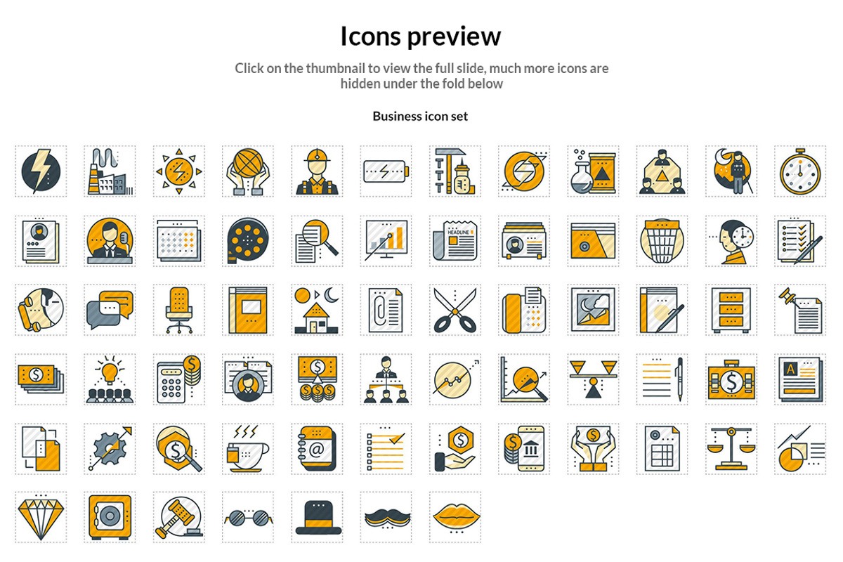 Funline 1000 icons pack preview 4