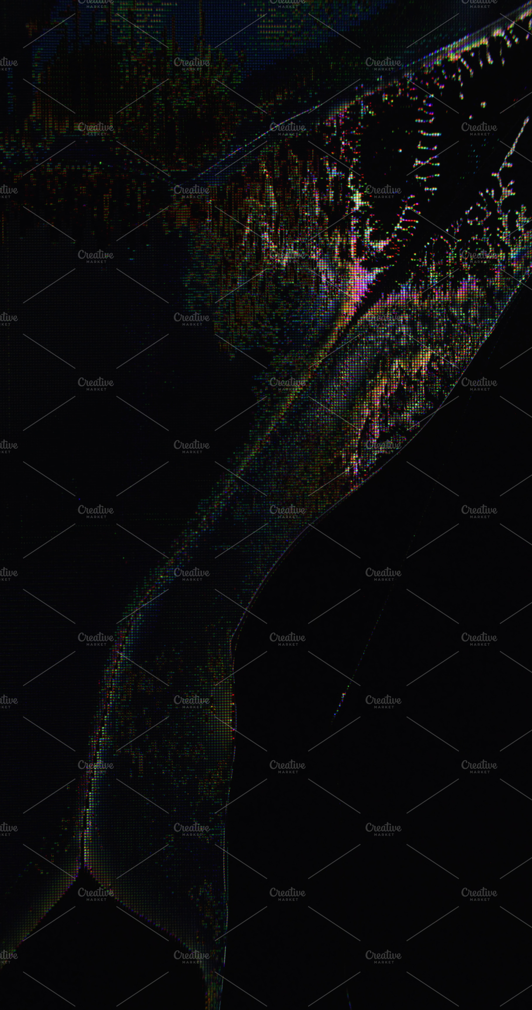 Glitch texture screen distortion noise waves film, a Background Photo by Photo Drive Studio
