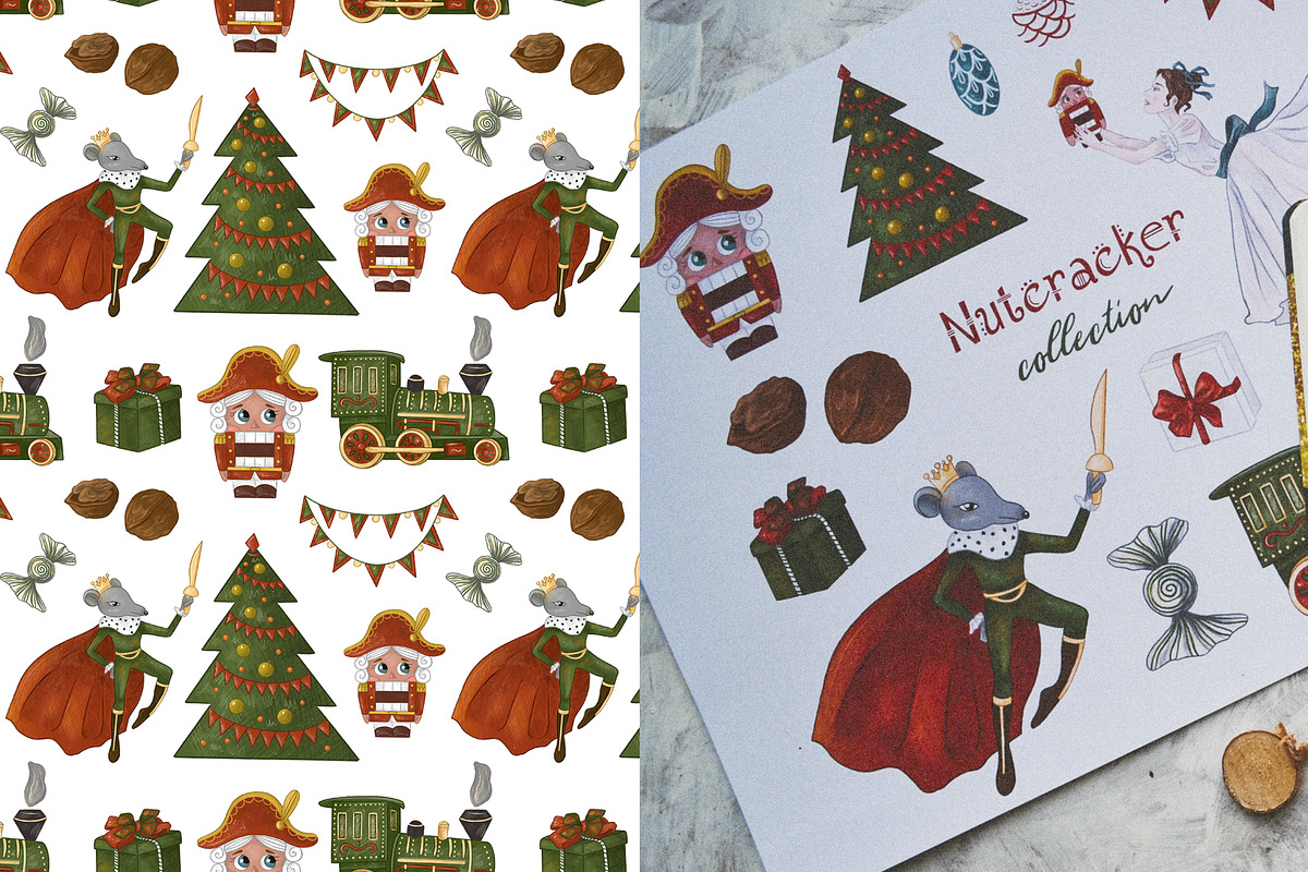 Nutcracker collection, a Decorative Illustration by Scarlet Heath Art (Photo 7 of 9)
