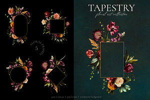 Tapestry Floral Art Collection