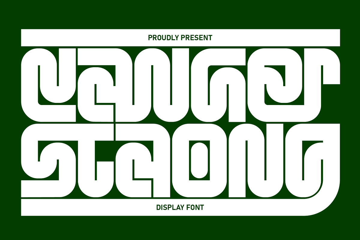 Canger Staong - Display Type, a Symbol Font by NuType (Photo 1 of 13)