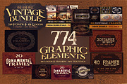 SALE Bundle 249 Fonts & 414 Logos, a Font by Cruzine (Thumbnail 4 of 58)