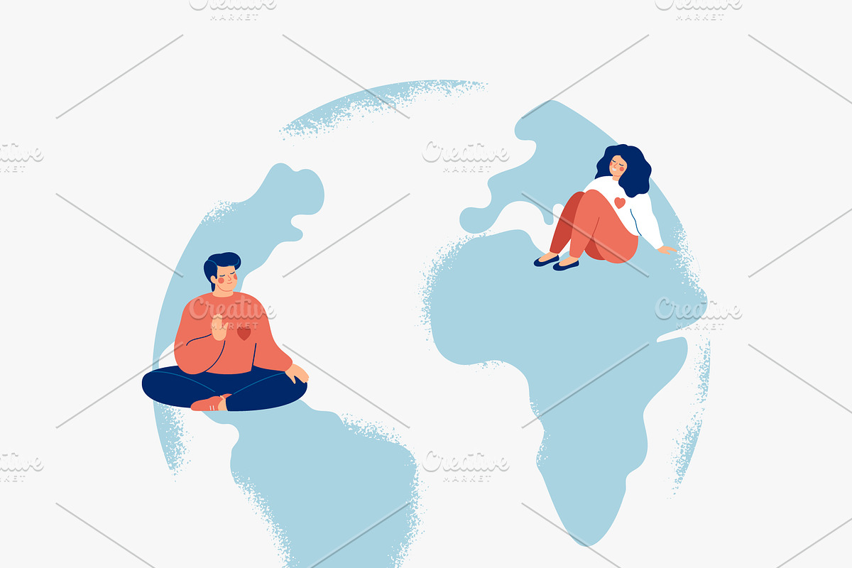 Long Distance Relationships, a Person Illustration by Mary Long (Photo 2 of 3)