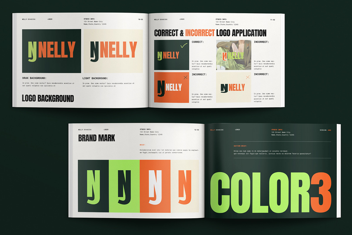 Brand Identity Guidelines Landscape preview 5