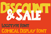 Comical Display Logo Type Font, a Sans Serif Font by Ardb (Thumbnail 2 of 4)