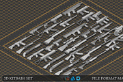 Mega pack weapon kitbash, an Object 3D Model by MohamedHussien1 (Thumbnail 8 of 8)