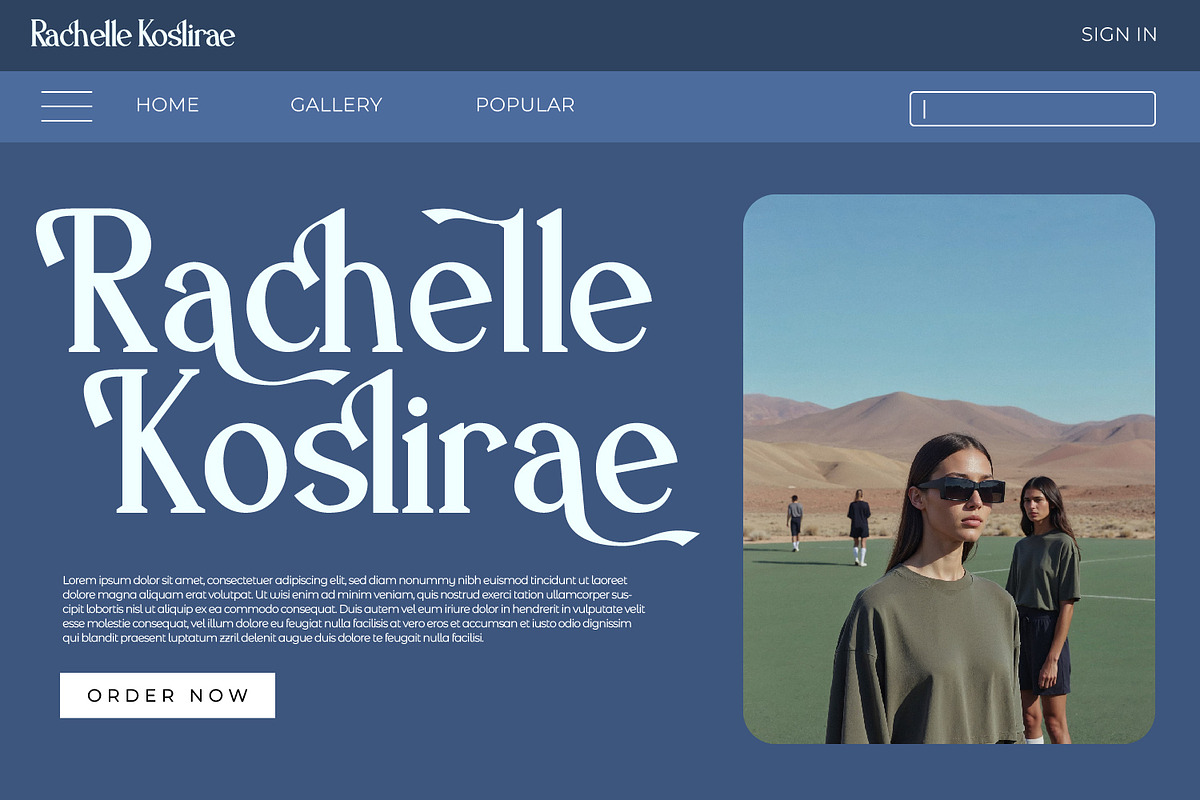 Haskovilla -  Serif Typeface Font, a Serif Font by Rishsketch (Photo 11 of 14)