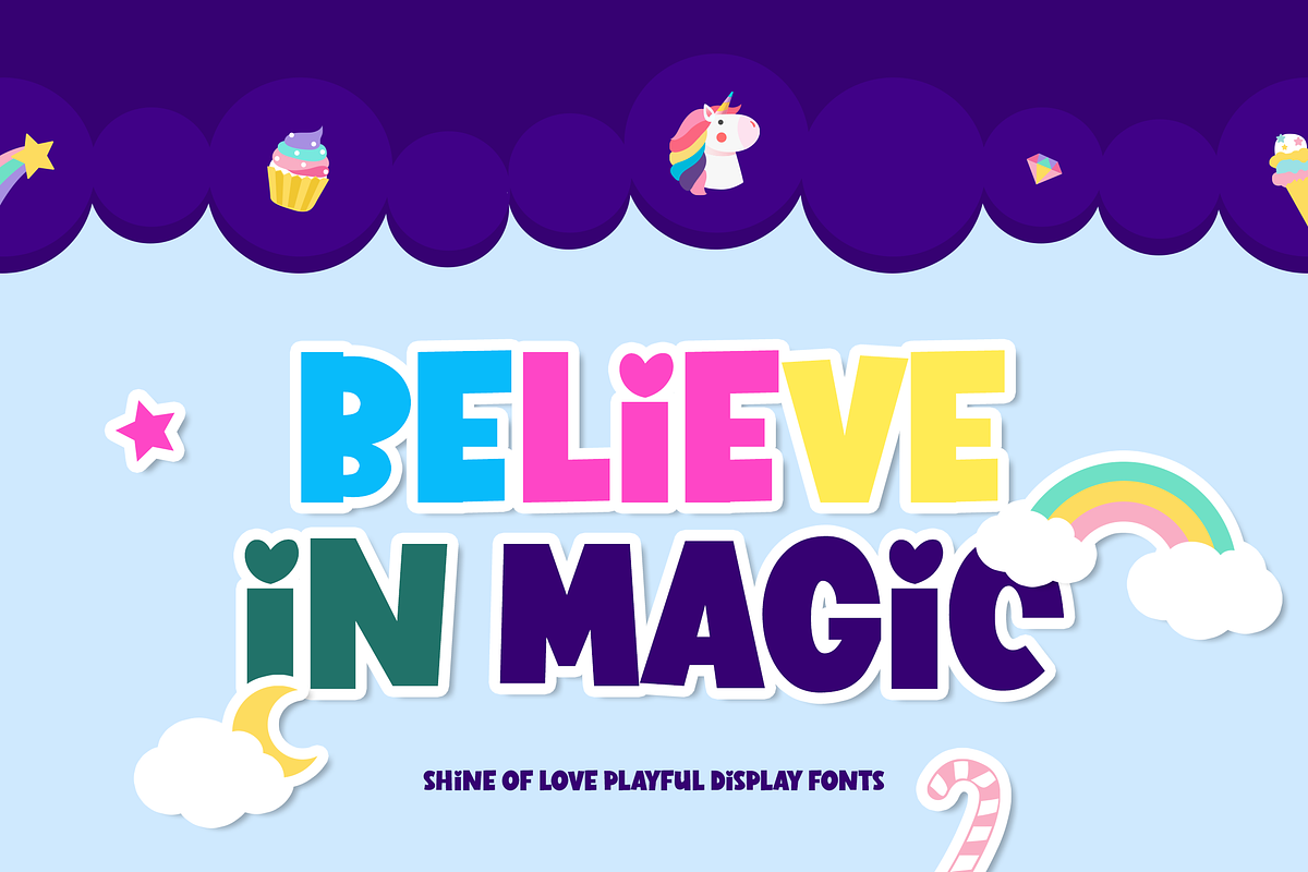 Shine of Love, a Font by Namara Creative Studio (Photo 2 of 10)