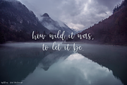 Wyldling Script, a Script Font by Beck McCormick (Thumbnail 7 of 10)