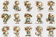 Summer Funny Chick Clipart, a Seasonal Illustration by Rose Art (Thumbnail 3 of 6)