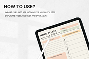 Weekly Planner Printables Templates, a Templates & Theme by Digital_Mind (Thumbnail 10 of 10)