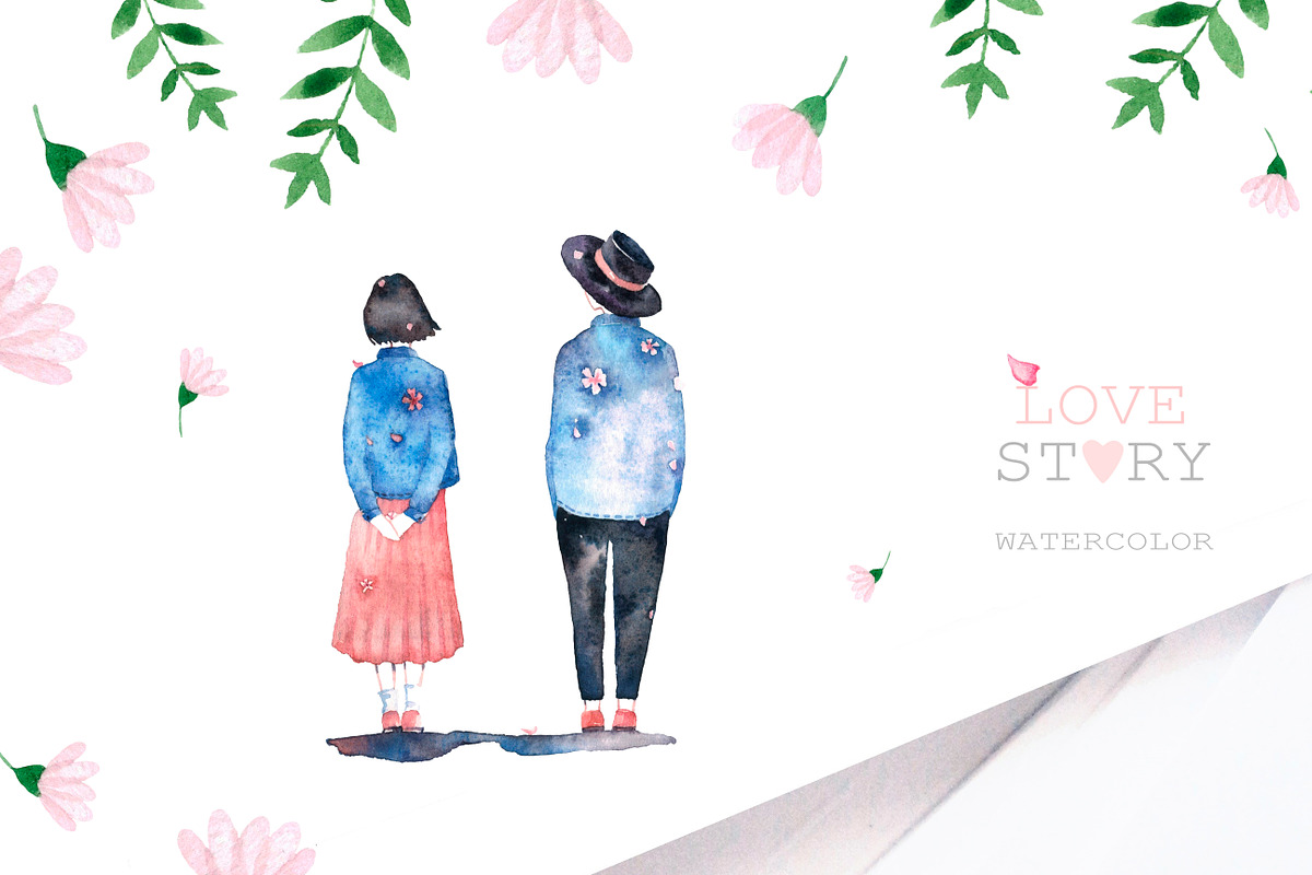Love Story, a Decorative Illustration by Knysh Ksenya (Photo 3 of 13)