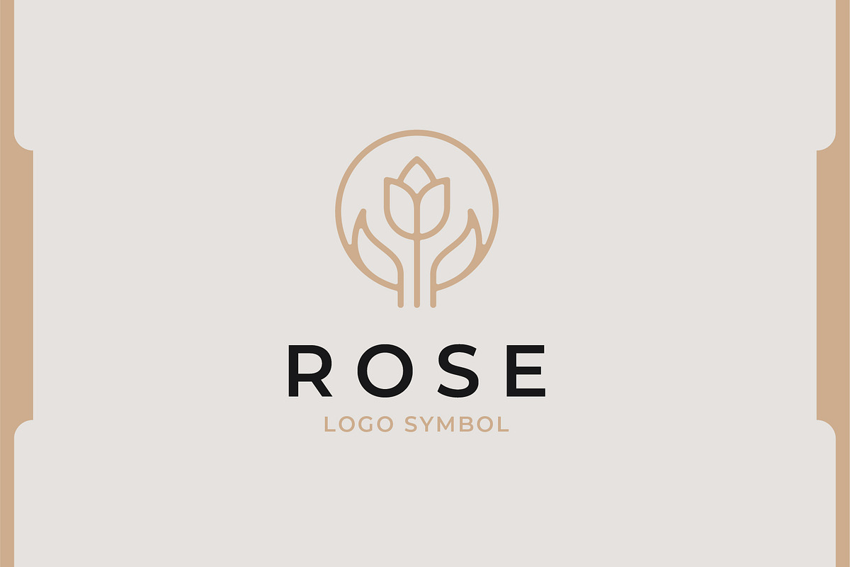 Beauty Rose Line Logo Design, a Branding & Logo Template by Agung_cs (Photo 1 of 3)
