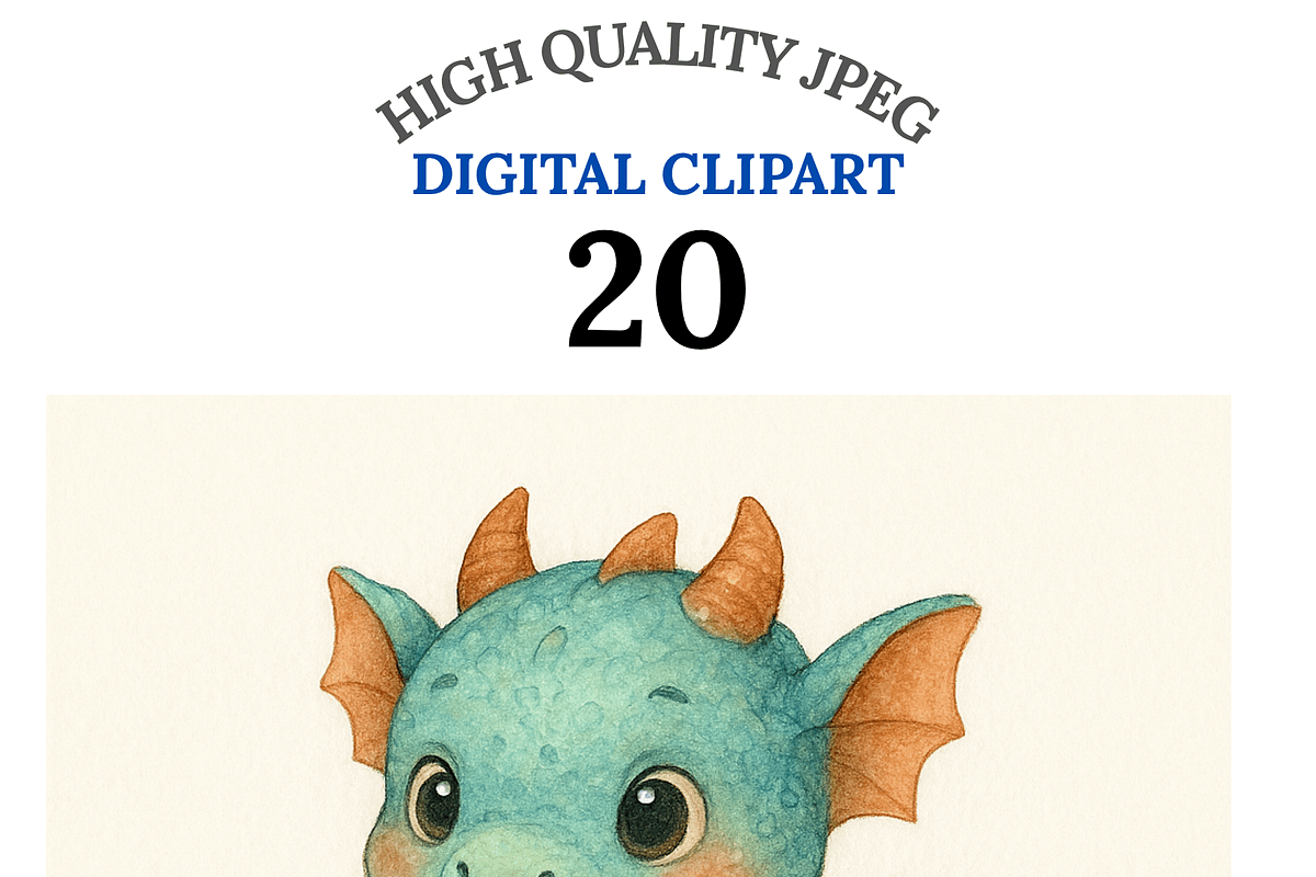 Magical Clipart Set, a Decorative Illustration by Pati Charm Studio (Photo 1 of 8)