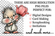 Watercolor Spring Squirrel Clipart, an Illustration by Daily.Designs (Thumbnail 2 of 8)