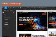 Huantume - Construction Landing Page, a Landing Page Template by SundayWorkTeam (Thumbnail 2 of 4)