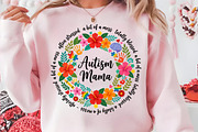 Autism Mama Coquette PNG, an Illustration by CreationArt (Thumbnail 5 of 7)