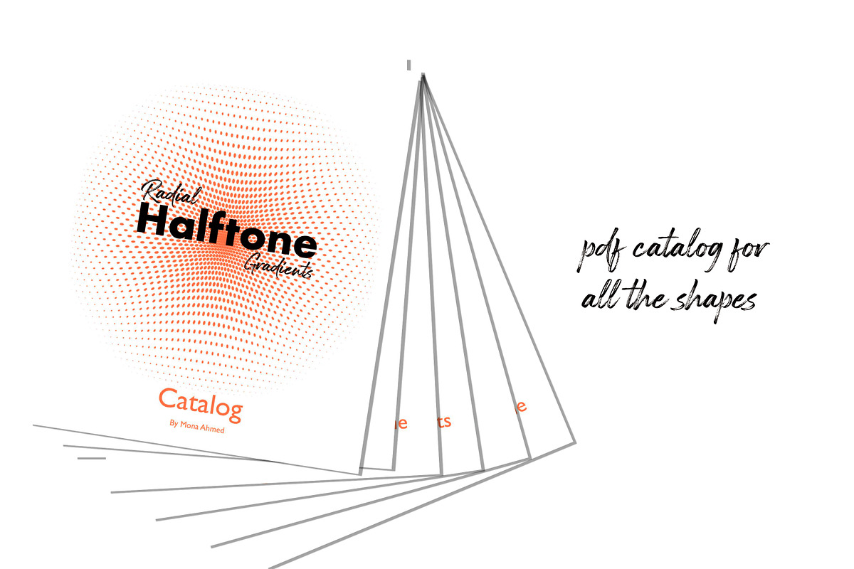 Radial halftone gradients for iPad, a Brush Add-On by Mona Ahmed (Photo 15 of 22)