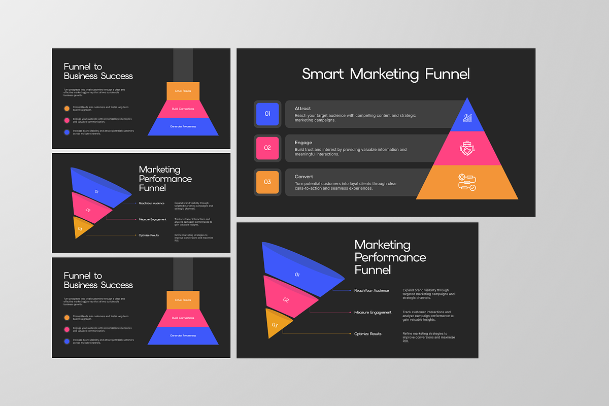 Marketing Funnel Infographic, a Marketing Template by Annora Studio (Photo 3 of 4)