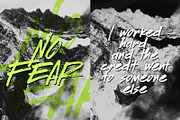 WAVE BLOCK - Marker Brush, a Blackletter Font by ErgibiStudio (Thumbnail 9 of 9)