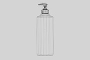 Lotion bottle 3d model, an Object 3D Model by fahad121 (Thumbnail 6 of 6)
