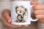 Watercolor Spring Animals Clipart, a Seasonal Illustration by Canvas Craft (Thumbnail 6 of 7)