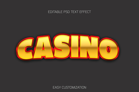 Golden Shiny Bold Text Effect preview 3