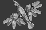 Robot Bird, an Animal 3D Model by Beatheart Creative Studio (Thumbnail 7 of 9)