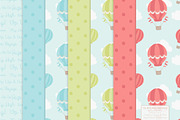 Fresh Hot Air Balloons & Patterns, an Illustration by Amanda Ilkov (Thumbnail 5 of 5)