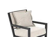 Clio Maxalto Armchair B&B Italia, a Furniture 3D Model by NOMODOL (Thumbnail 6 of 7)