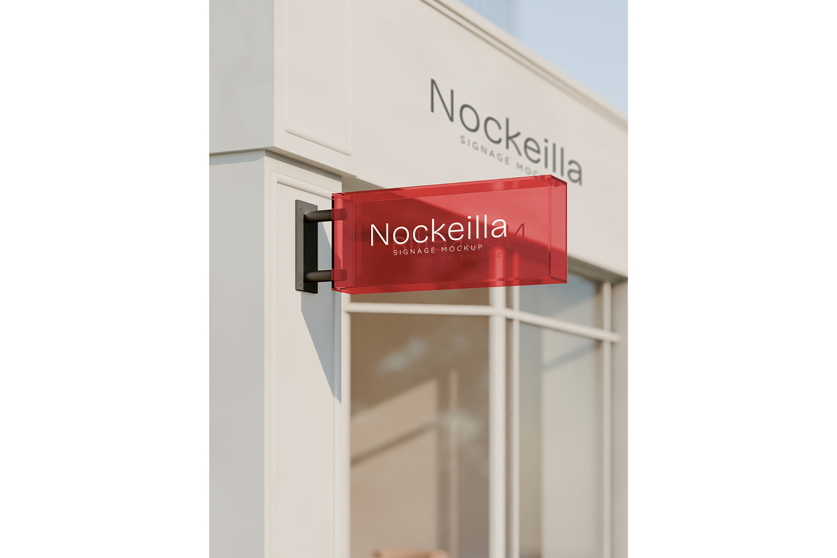 Store sign mockup, an Advertising Mockup by Mockthethics. (Photo 2 of 3)