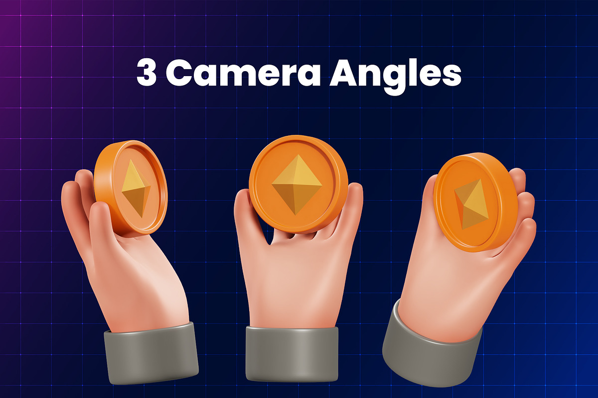 NFT 3D Icons, an Object 3D Model by Rakata Studio (Photo 4 of 6)
