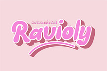 Ravioly Cute Bubble Font
