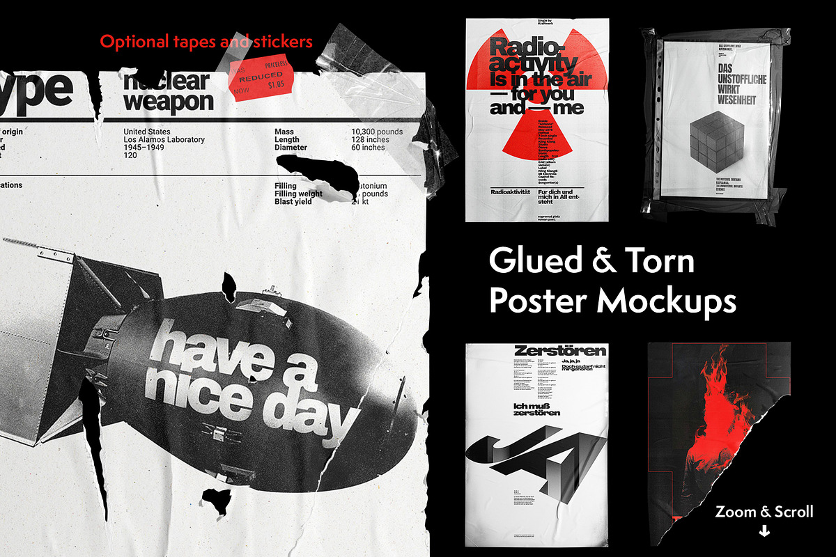 Posters and Signs Mockups Bundle, a Product Mockup by Mockup Cloud (Photo 16 of 21)