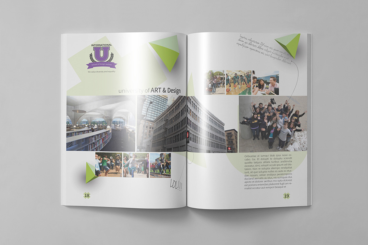 Geometrical Yearbook, a Templates & Theme by zheksha (Photo 15 of 17)