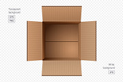 Cardboard box vector (EPS+PNG+JPG), an Object Illustration by LoopAll (Thumbnail 3 of 4)